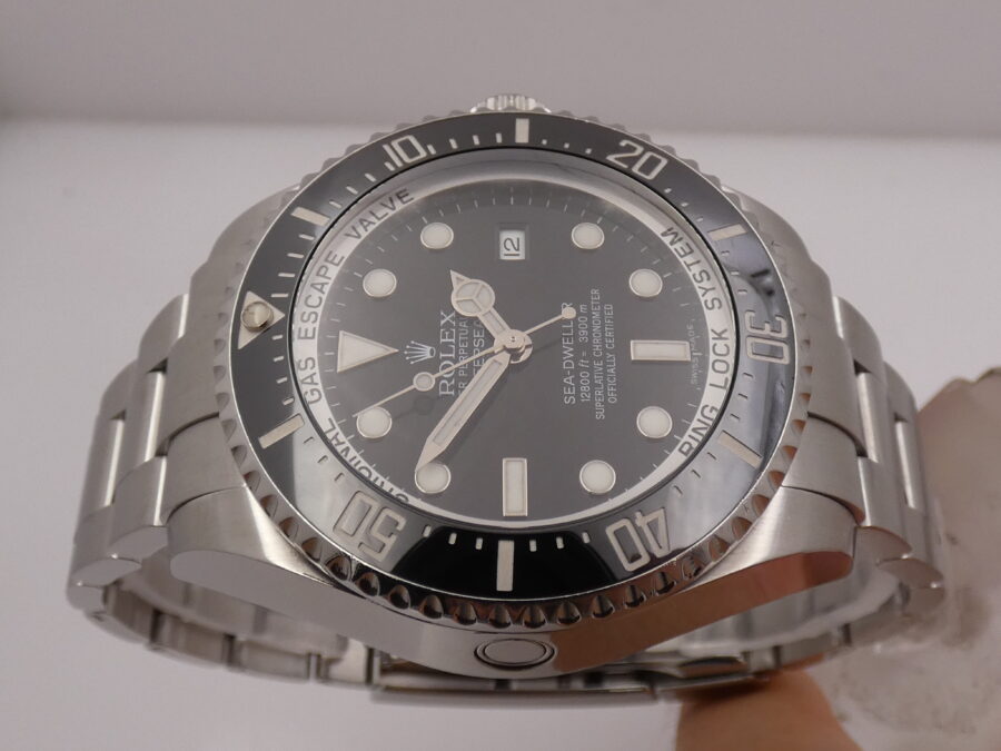 Rolex Sea-Dweller 4000 DEEPSEA 116660 Chromalight BOX&PAPERS ITALIA Anno 2012 Acciaio