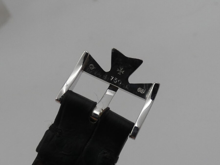 Vacheron Constantin Patrimony Ultra Thin 48002 Diamonds Dial 18Kt White Gold With BOX Automatic Years '90 - immagine 11
