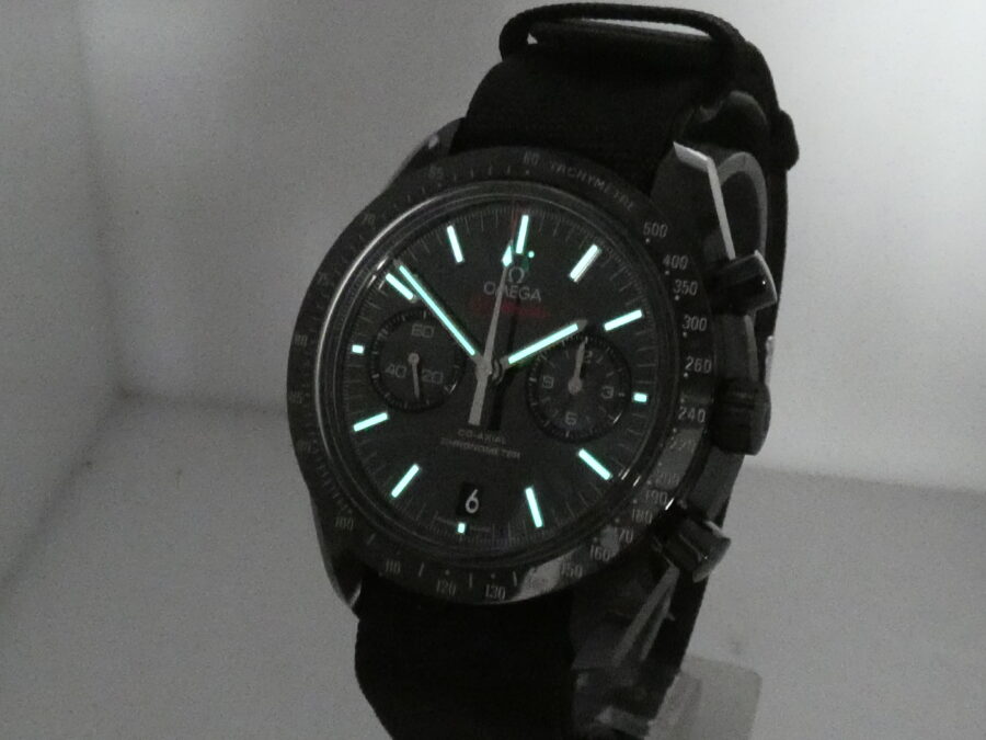 Omega Speedmaster Chronograph Dark Side Of The Moon Co-Axial Ceramic Automatico ANNO 2008 - immagine 11