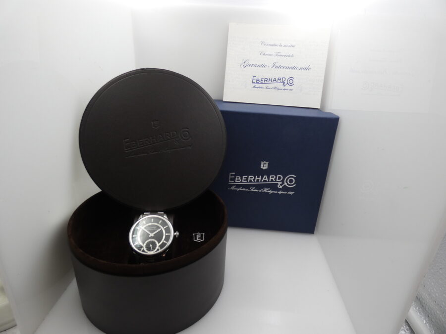 Eberhard & Co. Traversetolo 21116 BOX&PAPERS Anno 2022 Hand Winding With Bracelet Acciaio - immagine 11