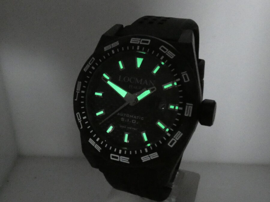 Locman Stealth Automatic S.I.O. Carbonio - Titanio LIKE NEW BOX&PAPERS Ref. 216 - immagine 11