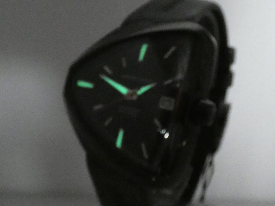 Hamilton Ventura Elvis80 Black Pvd H245850 NEW BOX&PAPERS Automatico Mai Indossato - immagine 11