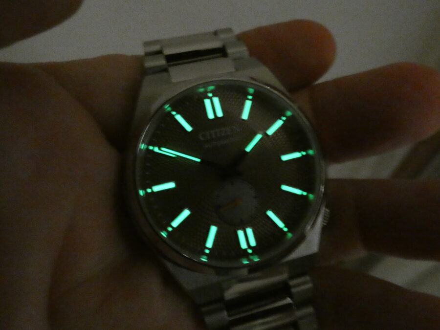 Citizen Tsuyosa Small Second Automatico Like New BOX&PAPERS Luglio 2024 Acciaio With Bracelet - immagine 11