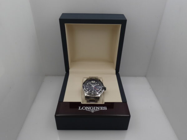 Longines Admiral GMT Automatico 42mm L3.668.4 con Scatola Anni '2000s With Bracelet Acciaio