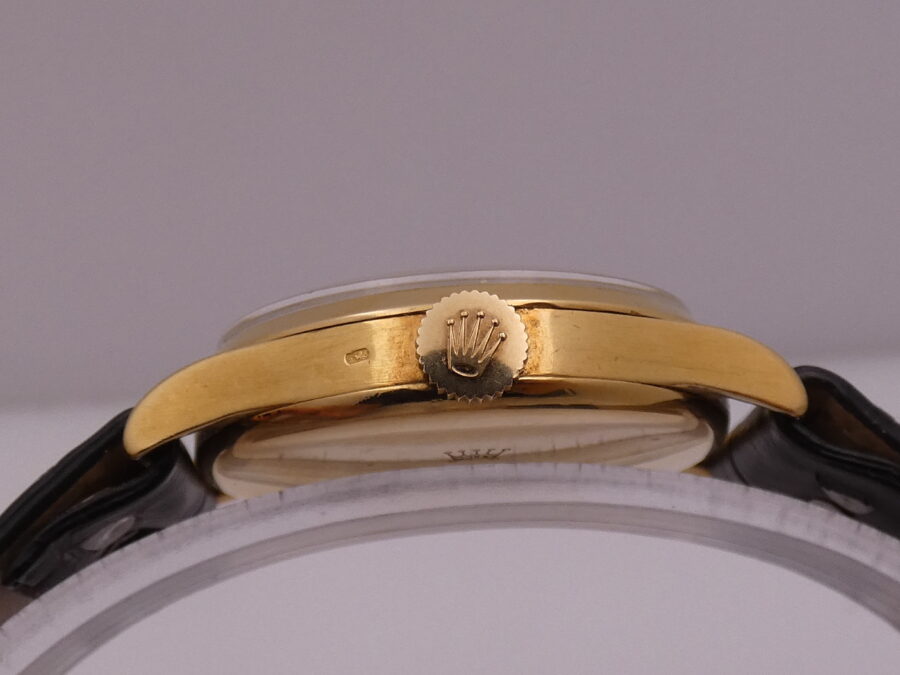 Rolex Precision Chronometer 2552 18Kt Solid Gold YEAR 1955 Manual Winding - immagine 14