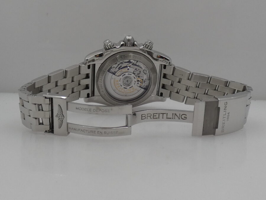Breitling Chronomat Chronometre AB01111 Mop Dial With PAPERS Japan Limited Edition 500pcs anno 2018 - immagine 13