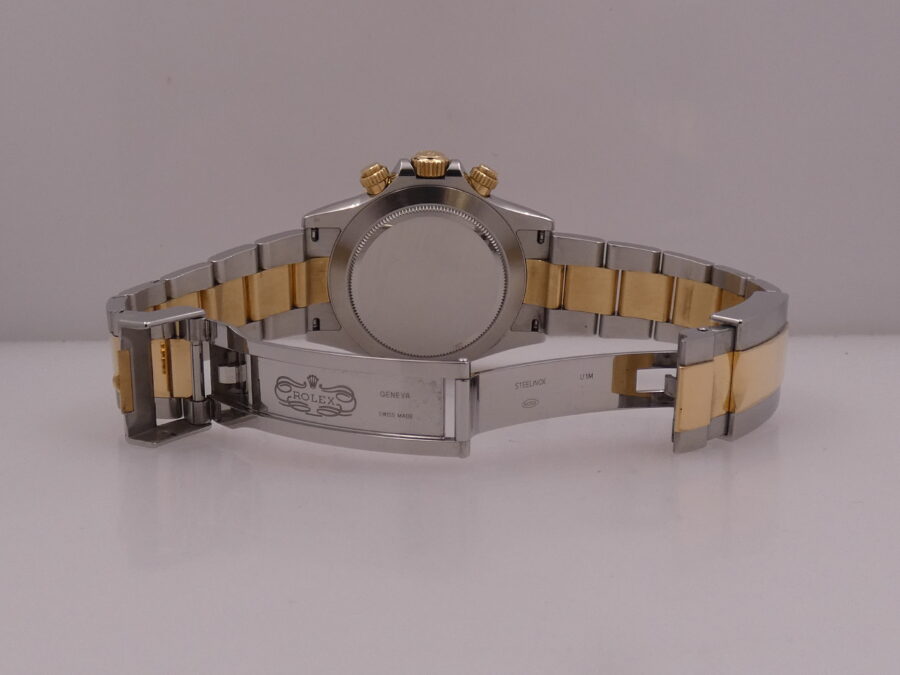 Rolex Daytona Cosmograph 116503 Anno 2022 Chromalight BOX&PAPERS 18Kt Gold&Steel Automatico - immagine 13