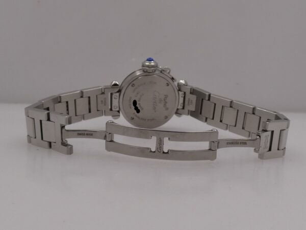 Cartier Pasha Miss Pasha Lady 2973 Silver Dial With Bracelet Acciaio Anni '2000