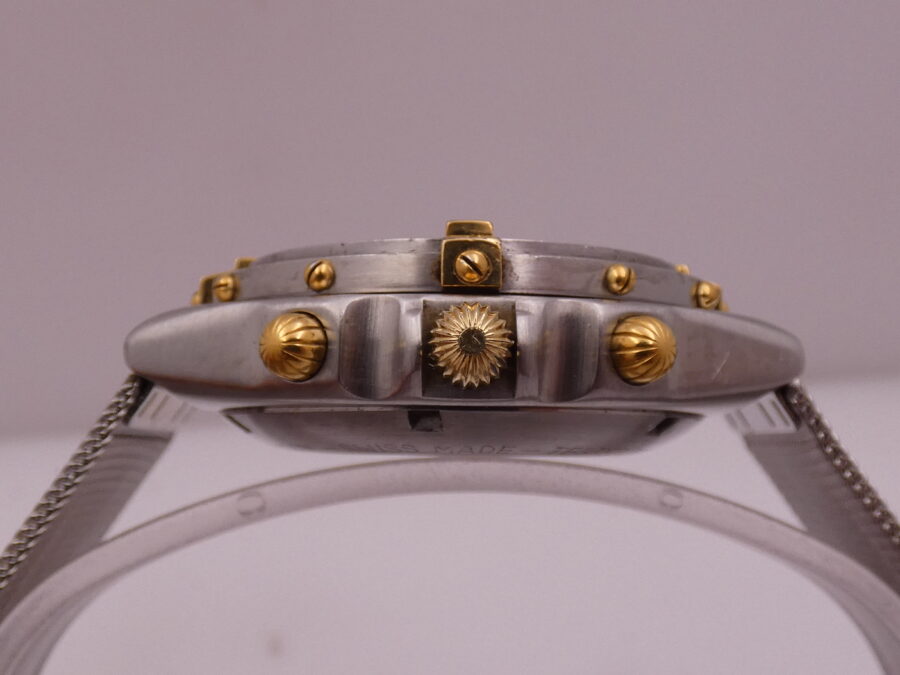 Breitling Chronomat Cronografo 81950 Automatico  18Kt Gold & Steel ANNI '90s - immagine 13