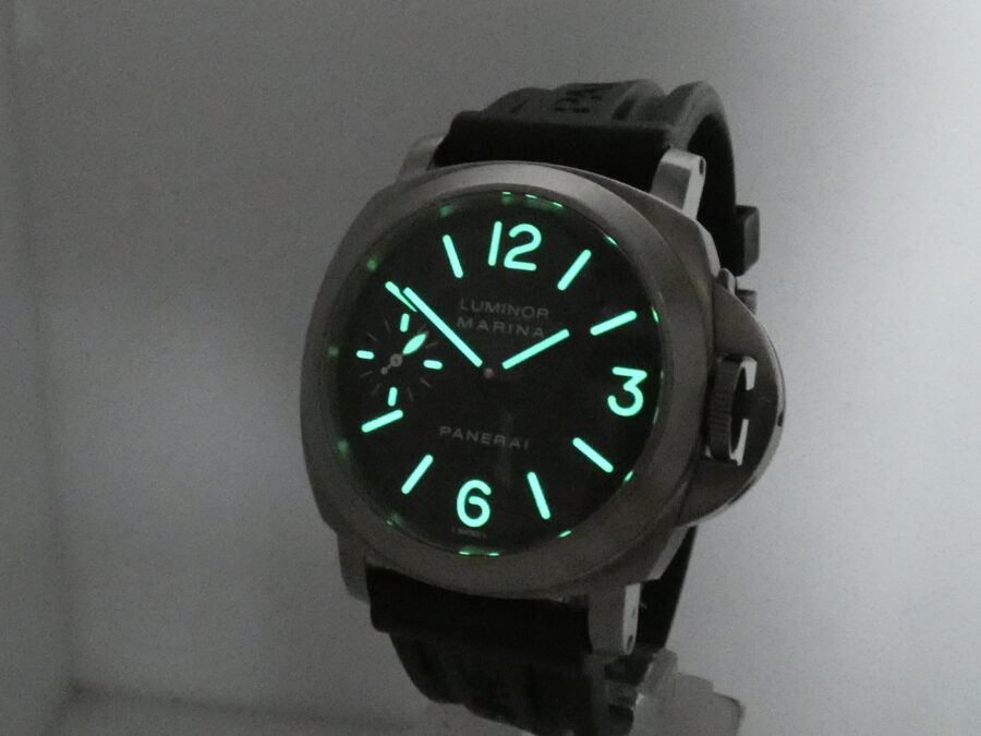 Panerai Luminor Marina PAM00061 COSC Titanium BOX PAPERS&STICKERS Italia Anno 2001 OP6535 - immagine 12