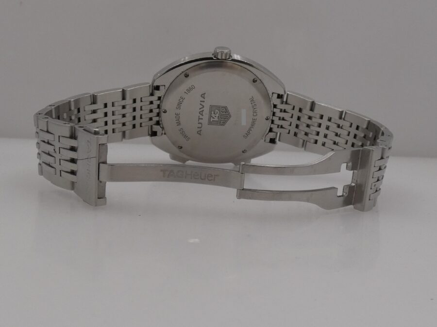 TAG Heuer Autavia Chrono 42mm CY2111 Never Polished BOX&PAPERS Automatico JUST SERVICED Anno 2004 - immagine 13