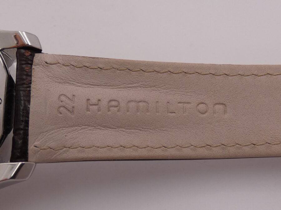 Hamilton Jazzmaster Auto Chrono BOX&PAPERS Anno 2021 Honeycomb Dial Automatico Acciaio Ref. H325961 - immagine 13