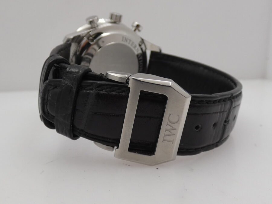 IWC Portuguese Cronografo IW3714 With PAPERS Anno 2018 Automatico Acciaio TOP CONDITION - immagine 14