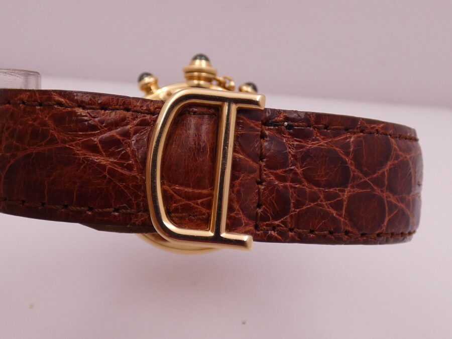 Cartier Pasha Chronografo 38mm 30009 18Kt Solid Gold With Deployante 1991 - immagine 14