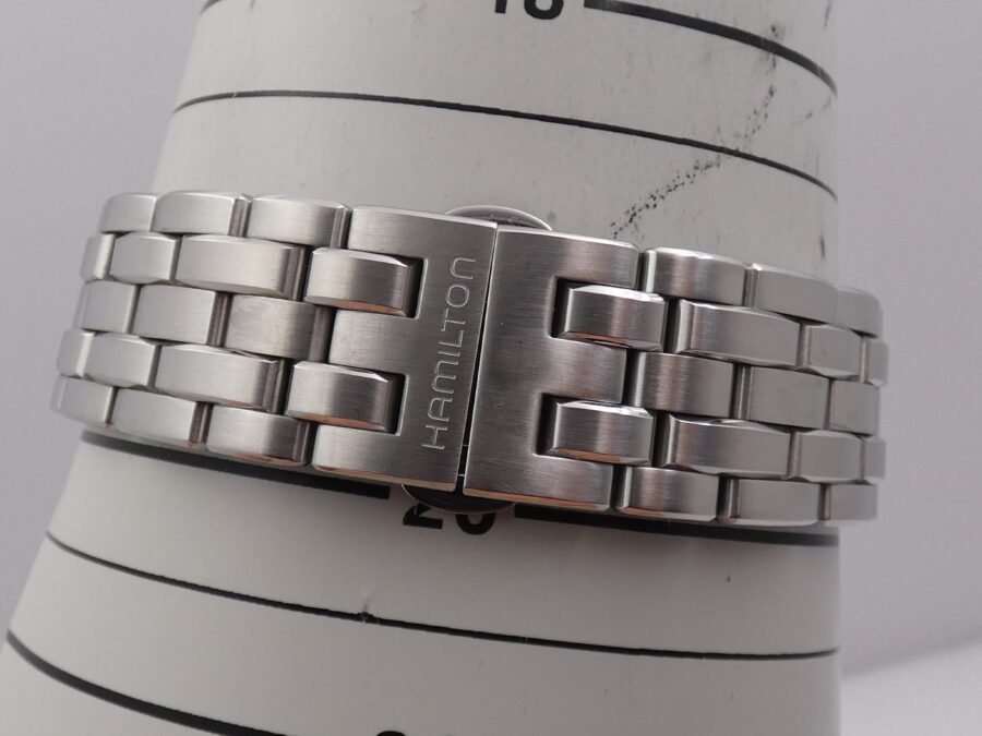 Hamilton Jazzmaster Auto Chrono Cronografo N.O.S Automatic BOX&PAPERS May 2025 Acciaio New Old Stock - immagine 14