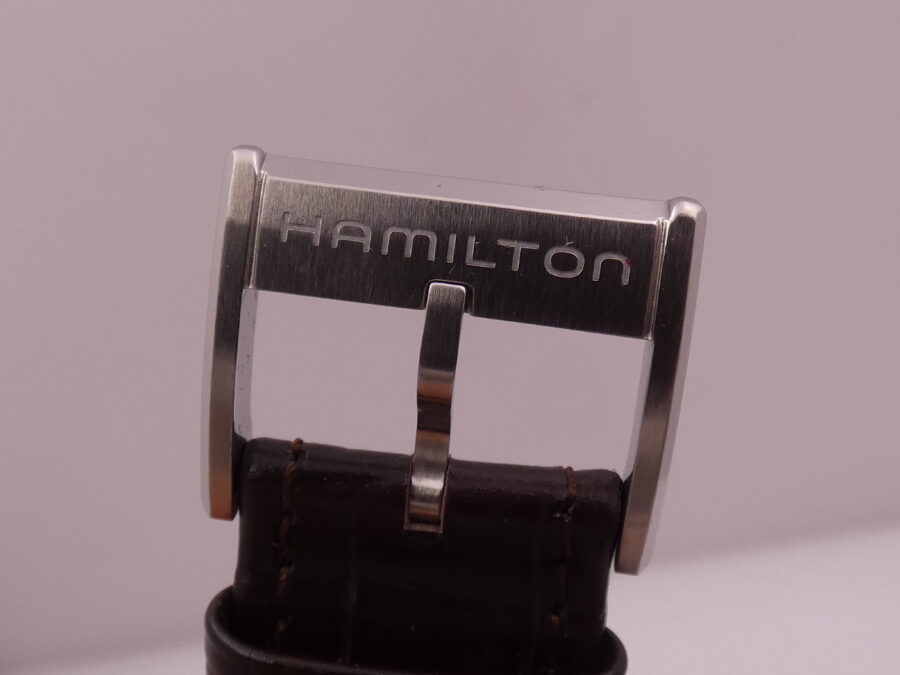 Hamilton Jazzmaster Auto Chrono BOX&PAPERS Anno 2021 Honeycomb Dial Automatico Acciaio Ref. H325961 - immagine 14