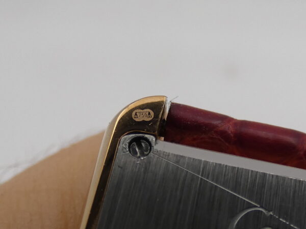 Cartier Tank Solo 3168 18Kt Rose Gold & Steel Roman Dial Swiss Made W5200002