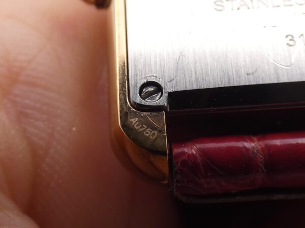 Cartier Tank Solo 3168 18Kt Rose Gold & Steel Roman Dial Swiss Made W5200002