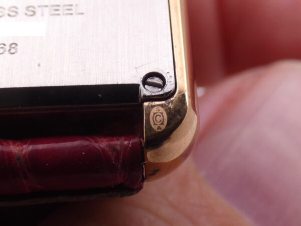 Cartier Tank Solo 3168 18Kt Rose Gold & Steel Roman Dial Swiss Made W5200002