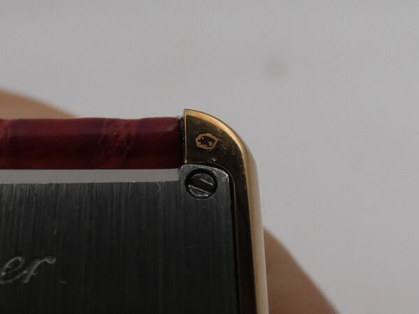 Cartier Tank Solo 3168 18Kt Rose Gold & Steel Roman Dial Swiss Made W5200002