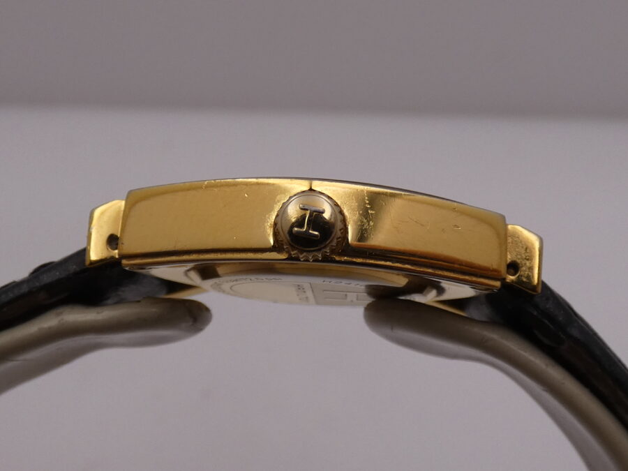 Hamilton Ventura Black Dial H241010 With PAPERS 18Kt G.F. Anno 2019 Orologio da Donna - immagine 16