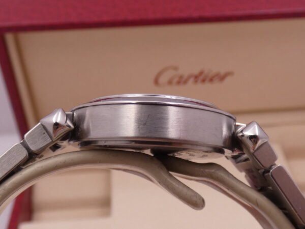 Cartier Pasha Miss Pasha Lady 2973 Silver Dial With Bracelet Acciaio Anni '2000
