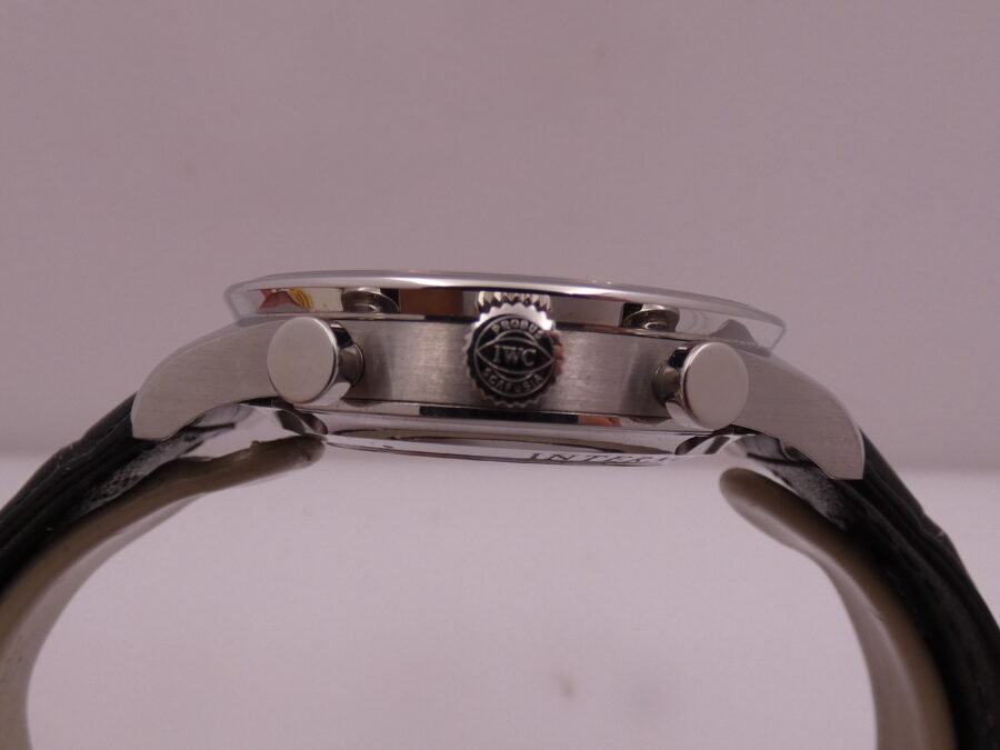 IWC Cronografo Portoghese IW371491 With PAPERS Automatico Anno 2019 TOP CONDITION Acciaio - immagine 15