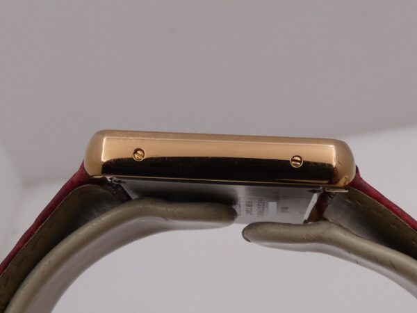 Cartier Tank Solo 3168 18Kt Rose Gold & Steel Roman Dial Swiss Made W5200002