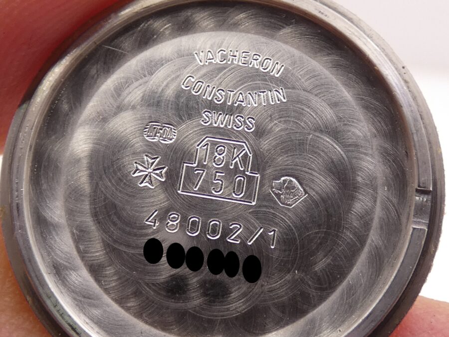 Vacheron Constantin Patrimony Ultra Thin 48002 Diamonds Dial 18Kt White Gold With BOX Automatic Years '90 - immagine 16