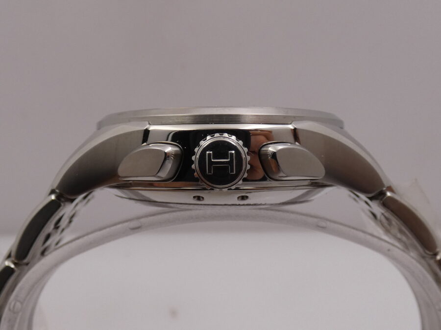Hamilton Jazzmaster Auto Chrono Caliber H-21 Chronografo H325960 NEW BOX&PAPERS Automatico Acciaio With Bracelet - immagine 16