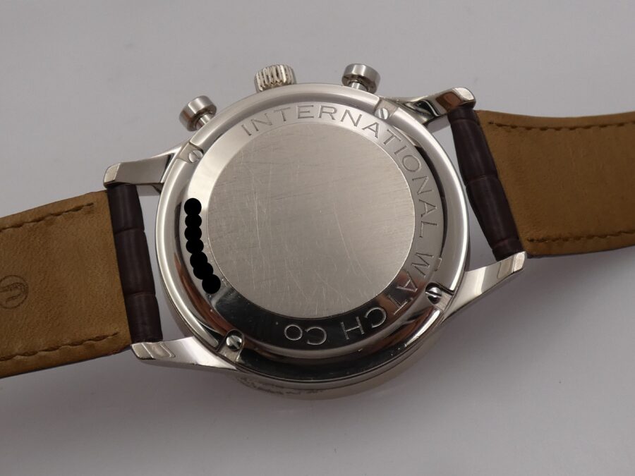 IWC Cronografo Portoghese18Kt Oro Bianco IW371431 BOX&PAPERS Ardesia Dial Automatico Anno 2006 - immagine 17