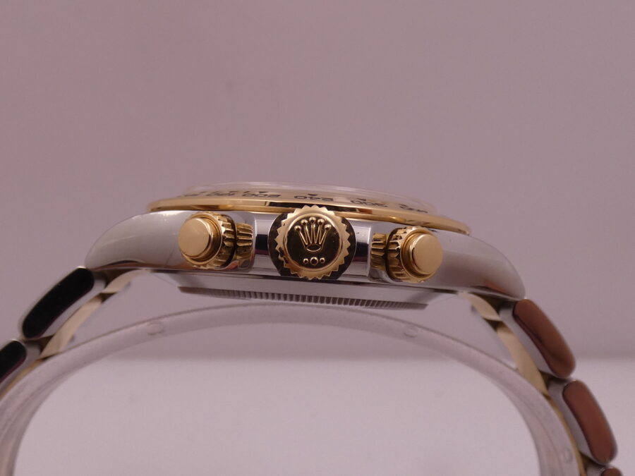 Rolex Daytona Cosmograph 116503 Anno 2022 Chromalight BOX&PAPERS 18Kt Gold&Steel Automatico - immagine 16