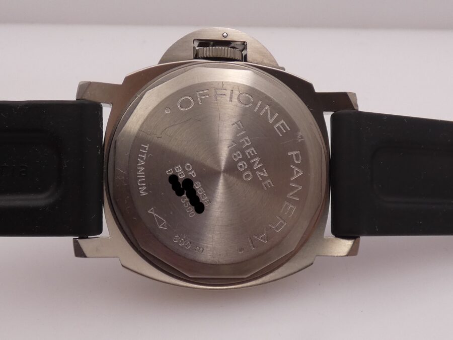 Panerai Luminor Marina PAM00061 COSC Titanium BOX PAPERS&STICKERS Italia Anno 2001 OP6535 - immagine 15