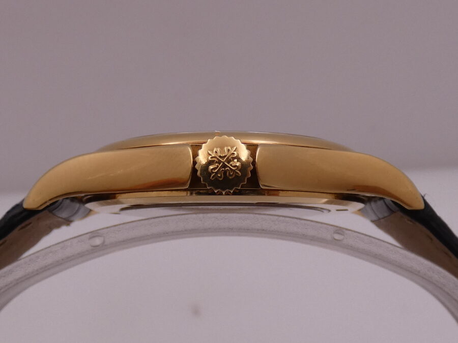 Patek Philippe Calatrava 5127J 37mm Automatico 18Kt Solid Gold BOX&PAPERS anno 2005 MINT CONDITION - immagine 16