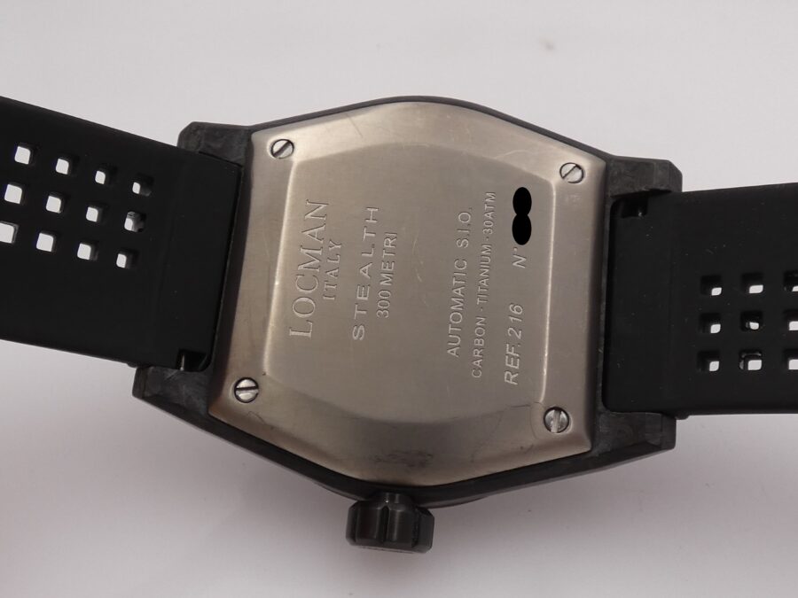 Locman Stealth Automatic S.I.O. Carbonio - Titanio LIKE NEW BOX&PAPERS Ref. 216 - immagine 16
