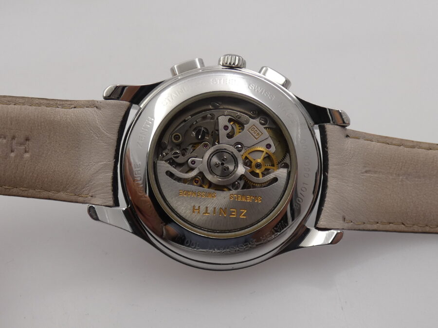 Zenith El Primero Chronografo 38mm 01.0500.400 Automatic Date Anni '2000s Acciaio - immagine 16