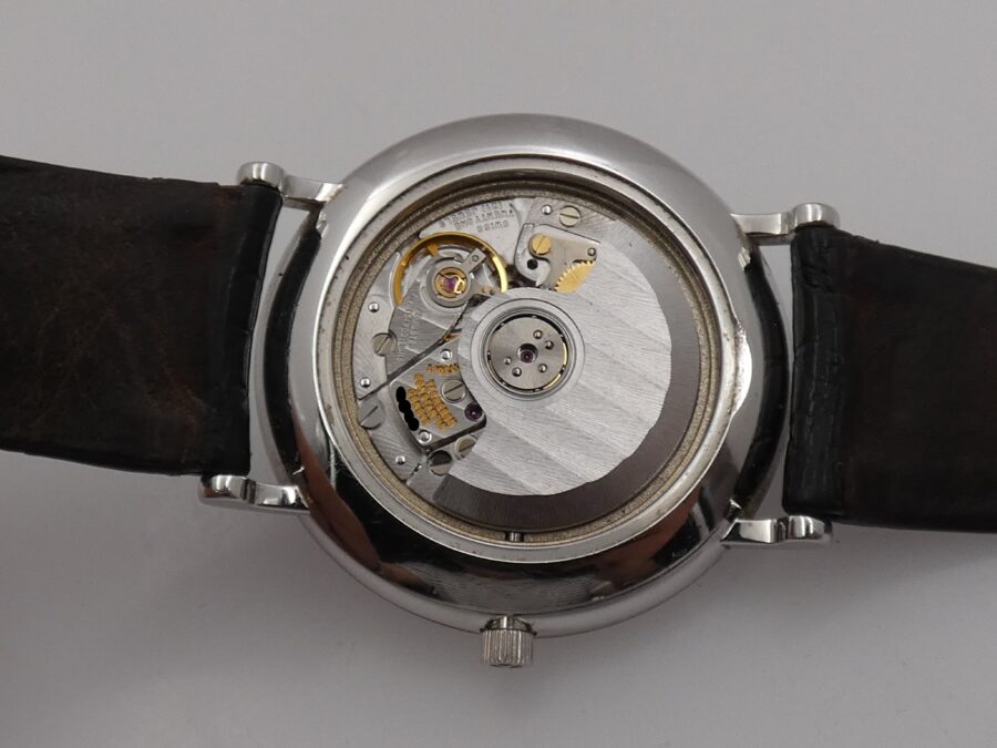 Vacheron Constantin Patrimony Ultra Thin 48002 Diamonds Dial 18Kt White Gold With BOX Automatic Years '90 - immagine 17