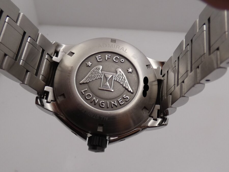 Longines Admiral GMT Automatico 42mm L3.668.4 con Scatola Anni '2000s With Bracelet Acciaio - immagine 17