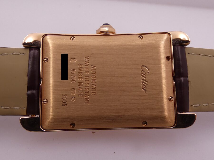 Cartier Rare Tank Americaine 18Kt Rose Gold With PAPERS Automatico Anno 2022 TOP CONDITION - immagine 18