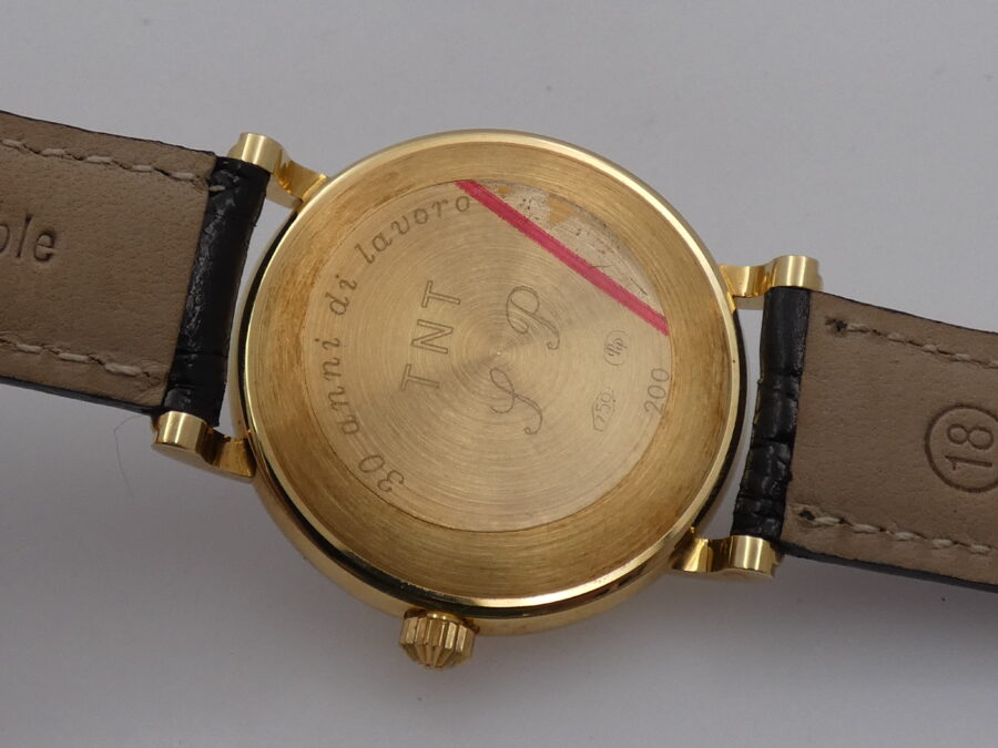 Paul Picot N.O.S. 30 Anni di Lavoro TNT 18Kt Solid Gold BOX&PAPERS Automatic New Old Stock Anno 2005 - immagine 16