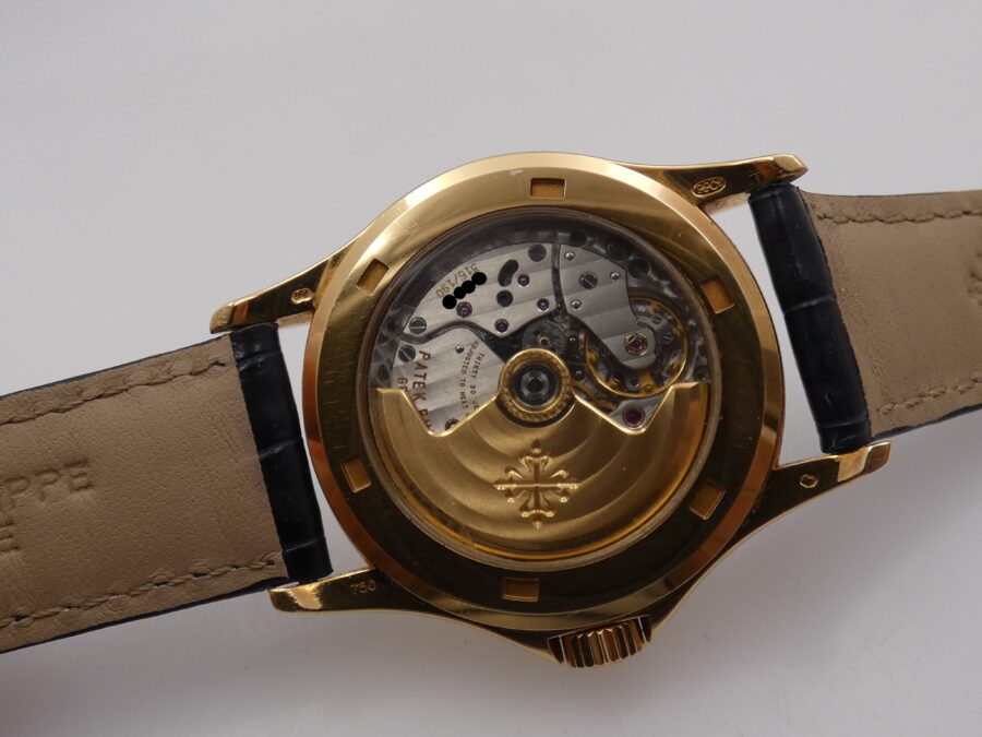 Patek Philippe Calatrava 5127J 37mm Automatico 18Kt Solid Gold BOX&PAPERS anno 2005 MINT CONDITION - immagine 17