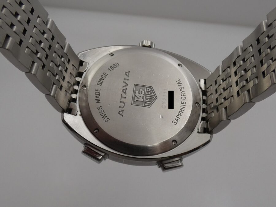 TAG Heuer Autavia Chrono 42mm CY2111 Never Polished BOX&PAPERS Automatico JUST SERVICED Anno 2004 - immagine 17