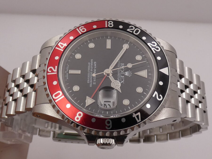 Rolex GMT-Master II Jubilee 16710 Coke BOX&PAPERS Never Polished ANNO 2001 Automatico Acciaio - immagine 3