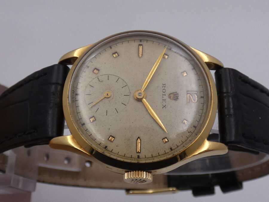 Rolex Precision Chronometer 2552 18Kt Solid Gold YEAR 1955 Manual Winding - immagine 3