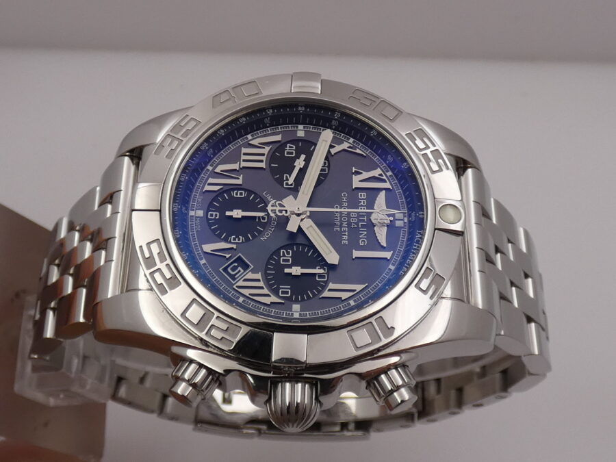 Breitling Chronomat Chronometre AB01111 Mop Dial With PAPERS Japan Limited Edition 500pcs anno 2018 - immagine 3