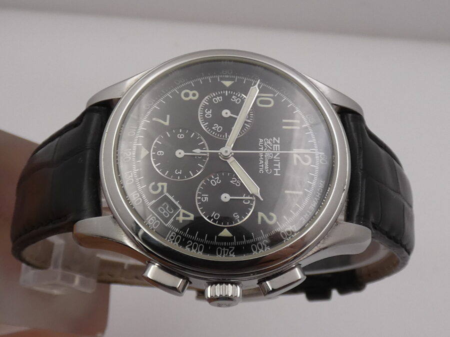 Zenith El Primero Chronografo 38mm 01.0500.400 Automatic Date Anni '2000s Acciaio - immagine 3