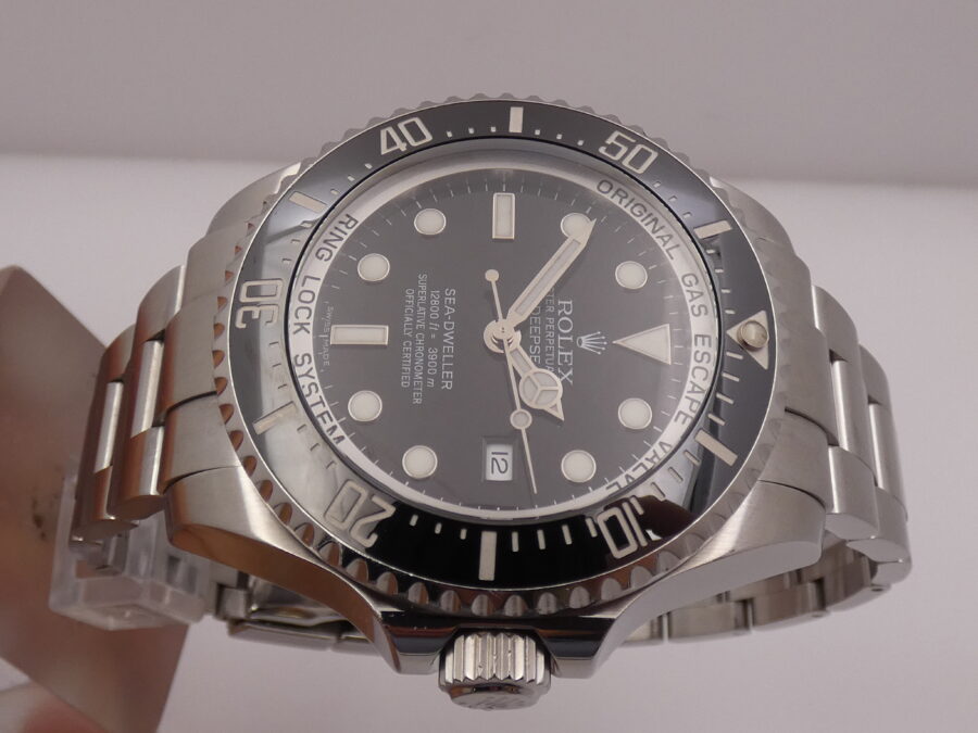 Rolex Sea-Dweller 4000 DEEPSEA 116660 Chromalight BOX&PAPERS ITALIA Anno 2012 Acciaio - immagine 3