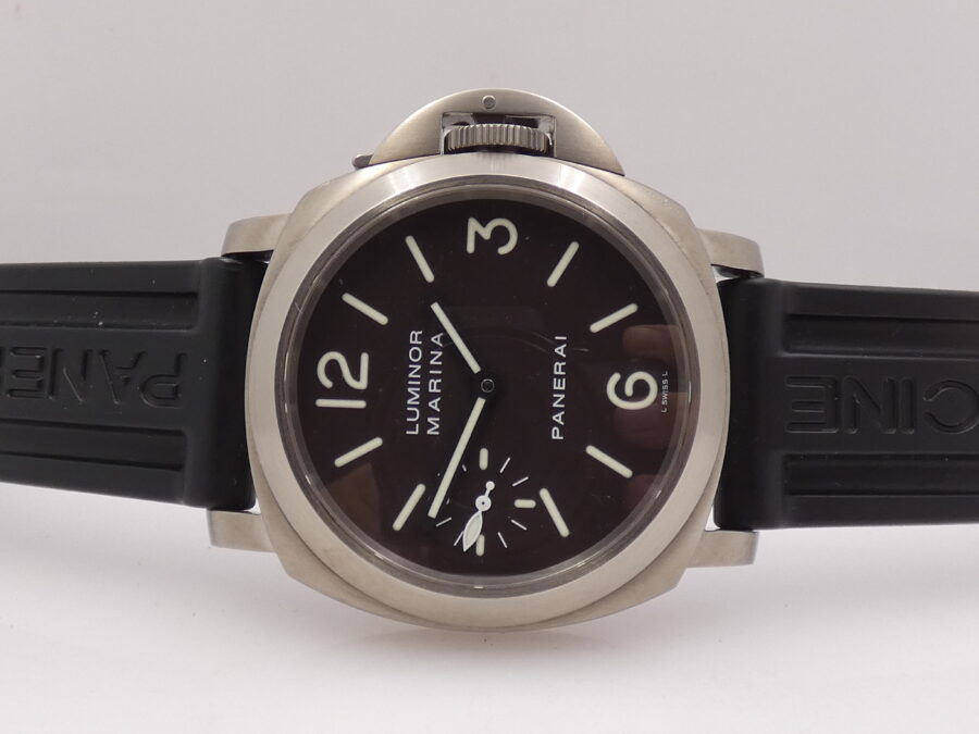 Panerai Luminor Marina PAM00061 COSC Titanium BOX PAPERS&STICKERS Italia Anno 2001 OP6535 - immagine 3