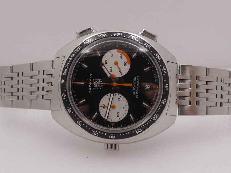 TAG Heuer Autavia Chrono 42mm CY2111 Never Polished BOX&PAPERS Automatico JUST SERVICED Anno 2004 - immagine 4