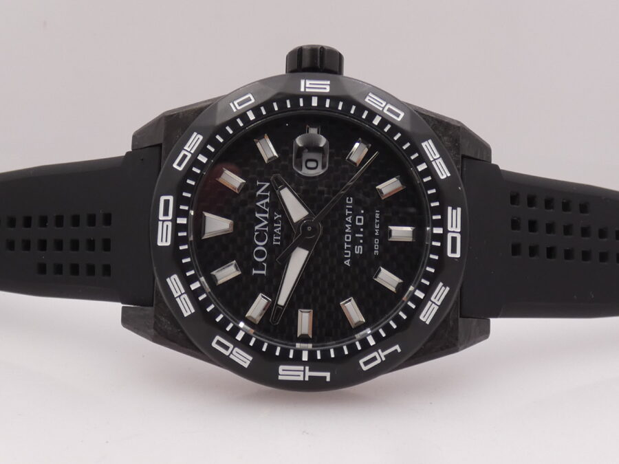 Locman Stealth Automatic S.I.O. Carbonio - Titanio LIKE NEW BOX&PAPERS Ref. 216 - immagine 4